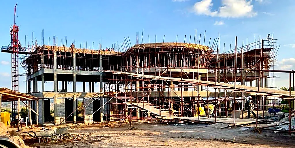Infracon engineers on a construction site