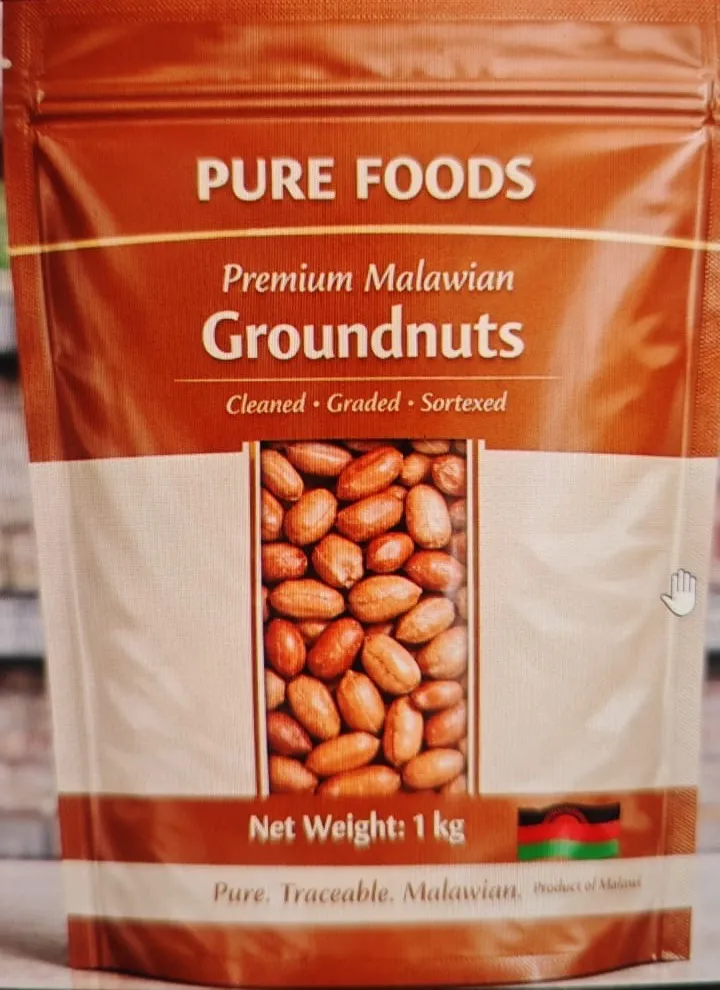 Groundnuts ready for processing